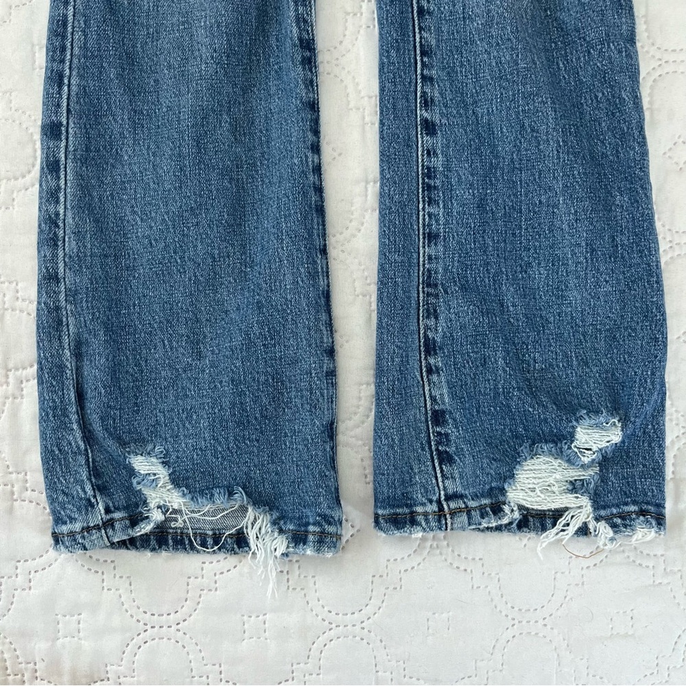 Pistola Lennon High Rise Crop Boot Jeans 26 Distressed in Meyer Wash - Picture 13 of 16
